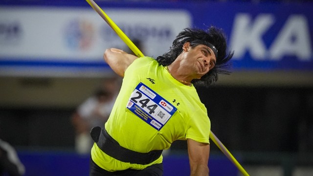 Neeraj Chopra fed Cup 2024