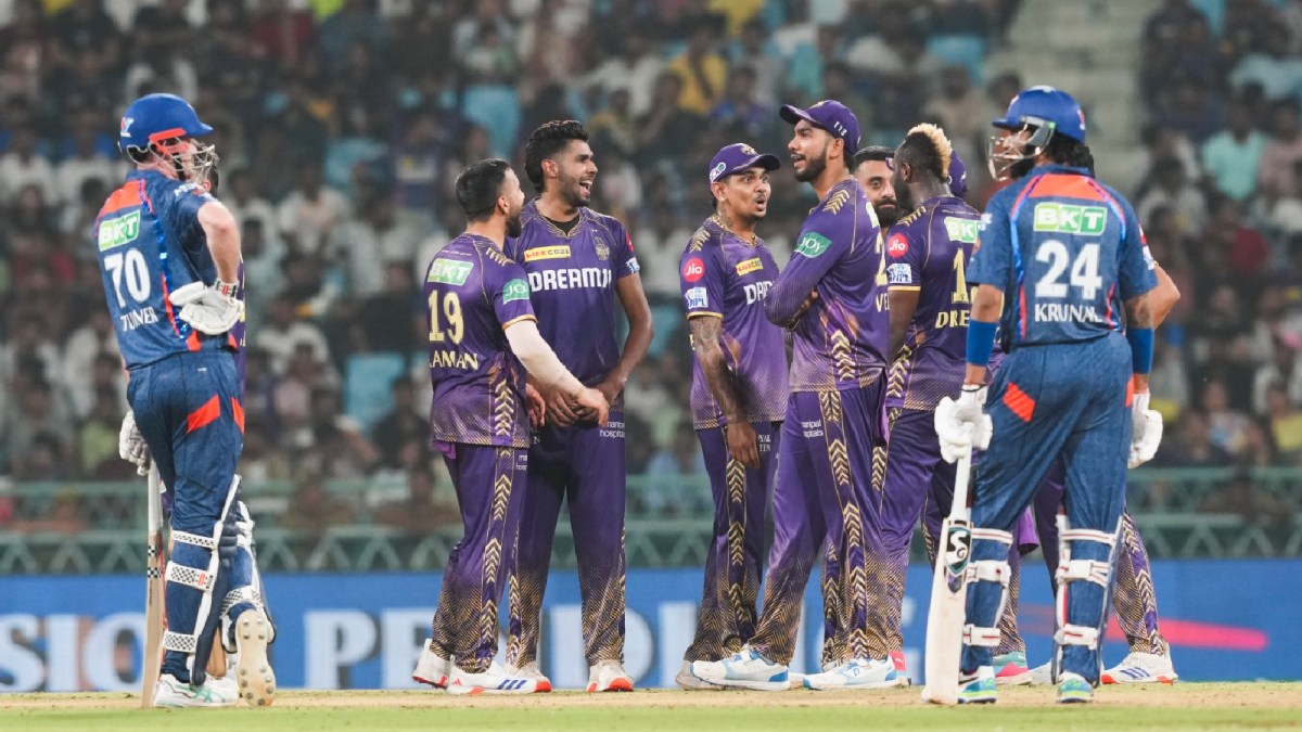 kolkata knight riders vs lucknow super giants stats