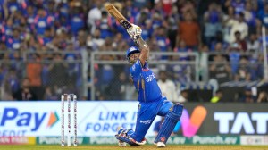 Suryakumar's unbeaten 102 off 51 balls powered MI to a seven-wicket win in the IPL on Monday. (Sportzpics)