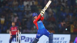 New Project – 2024-05-07T211324.398 Not many have bashed back-of-length and length balls as wondrously down the ground as Fraser-McGurk has done this IPL. (Sportzpics)