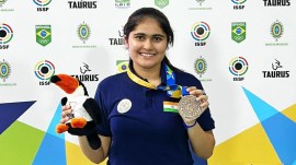 Palak had burst on the international shooting scene by becoming the women’s 10m air pistol champion in the 2023 Hangzhou Asian Games. (Special Arrangement)