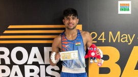Over the next two months, Nishant would be preparing for the Paris Olympics in the hope to win India’s first medal in men’s boxing since Vijender Singh in 2008. (BFI)