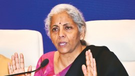 Nirmala Sitharaman, Narendra Modi-led government, Indian economy, Congress-led United Progressive Alliance (UPA), government debt, Indian express news, current affairs