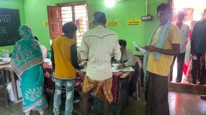 Odisha polling booth