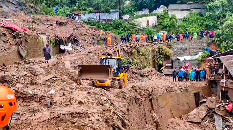 landslide, rains, mizoram
