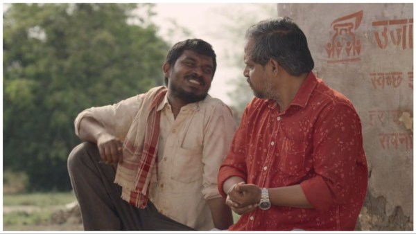 Durgesh Kumar and Ashok Pathak in a still from Panchayat Season 3.