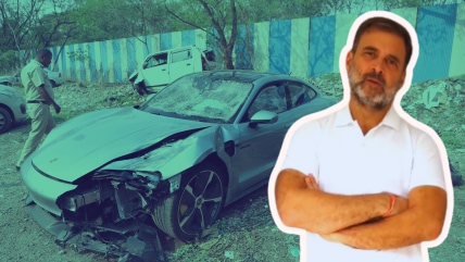 Rahul Gandhi Pune car accident