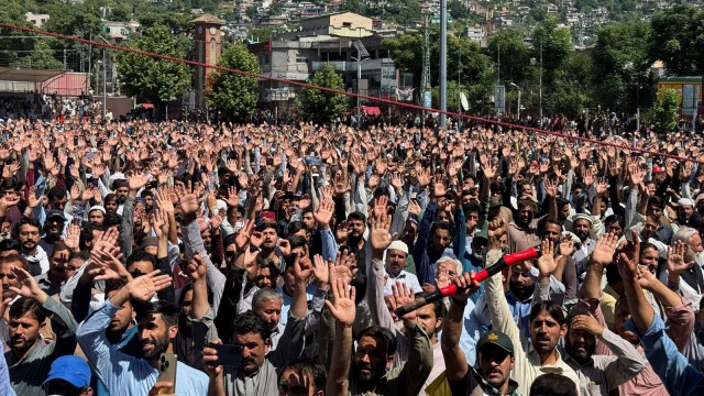 Pakistan occupied Kashmir protests