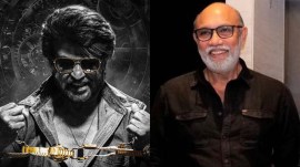 Rajinikanth and Sathyaraj join hands (Image_ Coolie poster and Sathyaraj in his son's Insta post)