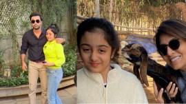 Ranbir Kapoor's niece, Samara Sahani was recently spotted striking a pose alongside the actor at Jeh's birthday bash (Photos: Instagram/samarasahini)