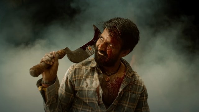 Soori in a still from Garudan