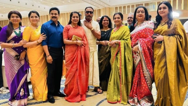 South Indian actors with actor Dileep