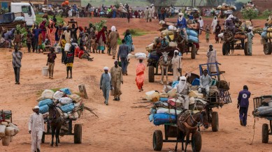 thousands flee as paramilitaries attack Sudan's al-Fashir.