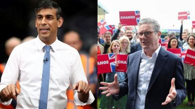 Sunak Starmer Election Campaign