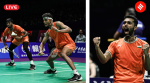 Thomas Cup 2024 Live: Catch all the live updates of India's Thomas Cup quarter-final from Chengdu in China. (Badminton Photo via BAI Media)