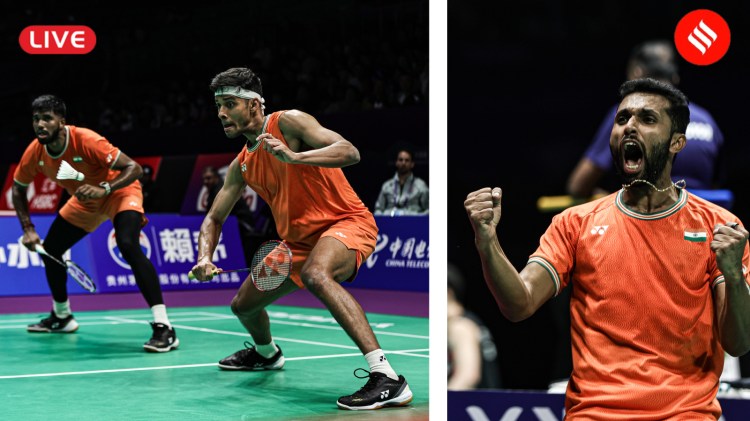 Thomas Cup 2024 Live: Catch all the live updates of India's Thomas Cup quarter-final from Chengdu in China. (Badminton Photo via BAI Media)