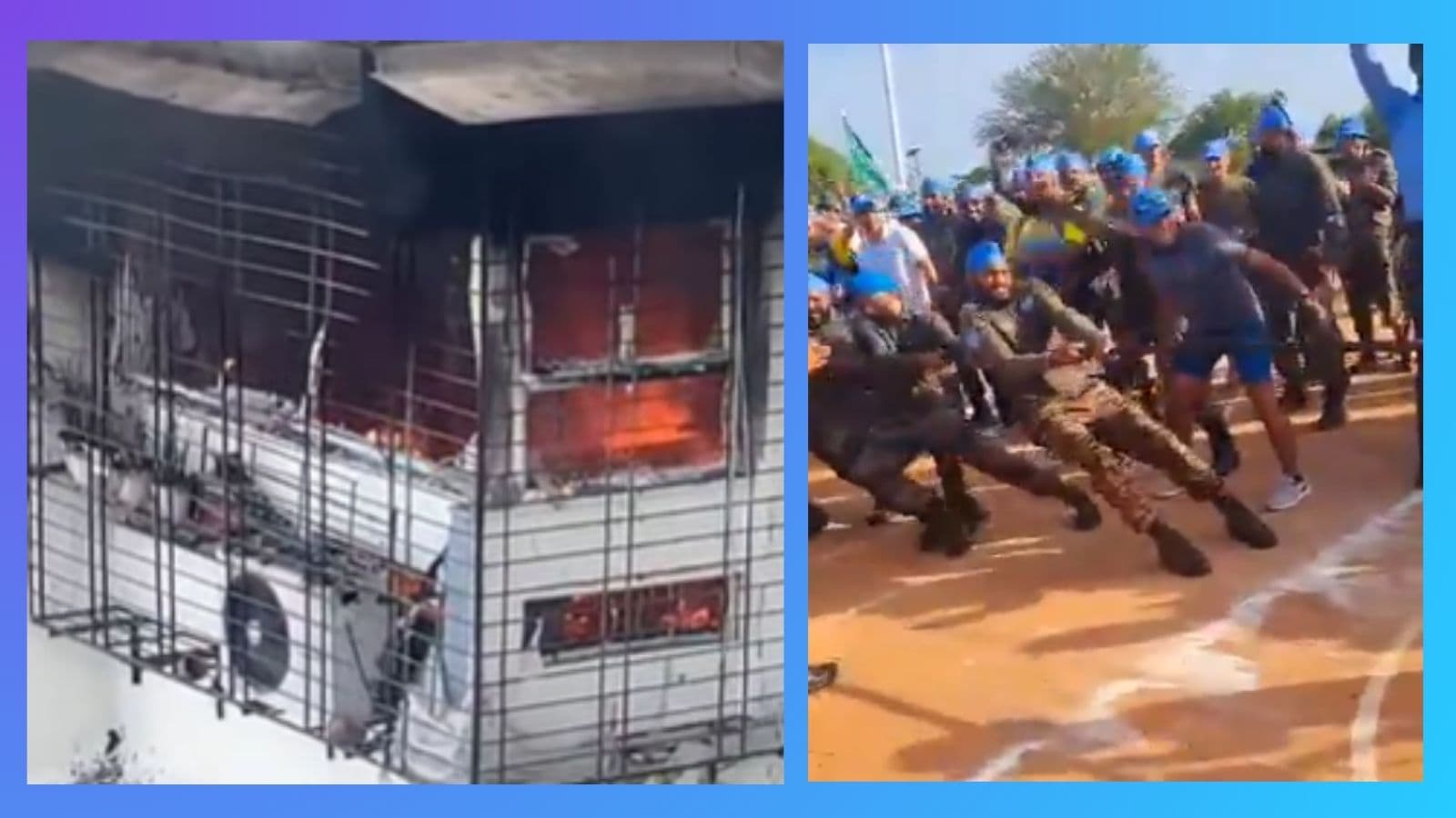 Top 5 viral videos today: Indian soldiers triumph in tug of war against