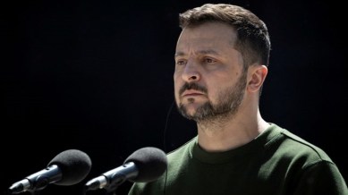 Ukraine's President Volodymyr Zelenskyy