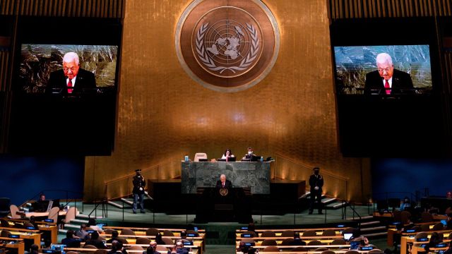 United Nations General Assembly, Palestinian bid for UN membership,