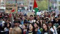 Pro-Palestinian protest in Amsterdam turns violent after student rally halted