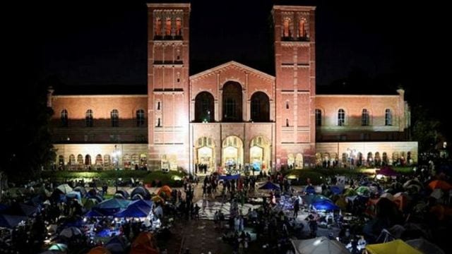 UCLA student protest