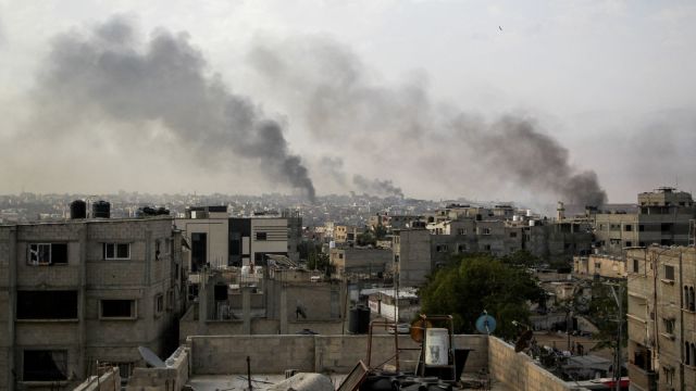 Charred Bodies and Screams: Witnesses Describe Scenes of Horror at Rafah Camp