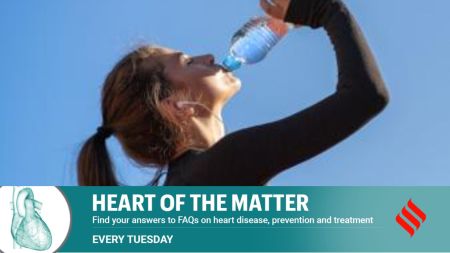 Manage heatwave stress: Why those with BP, cholesterol can prevent heart attack by drinking 4-6 litres water