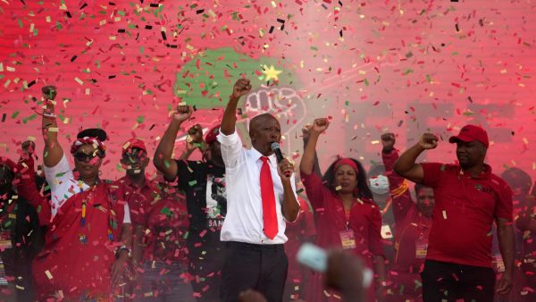 South Africa EFF Election Rally