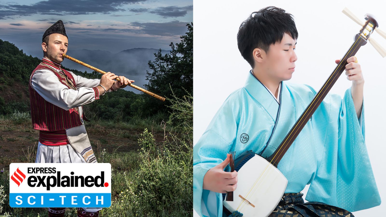 Aleksandar Arabadjiev of Macedonia and Gakuto Chiba of Japan. In a new study, researchers found universal features of songs across many cultures, suggesting that music evolved in our distant ancestors.