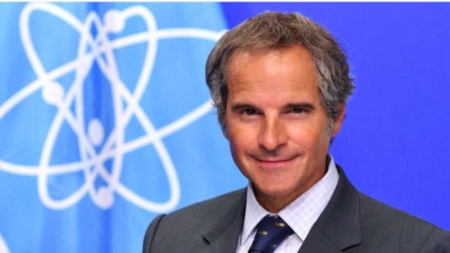 Rafael Mariano Grossi already has warned Tehran has enough uranium enriched to near-weapons-grade levels to make “several” nuclear bombs if it chose to do so. He has acknowledged the agency can't guarantee that none of Iran's centrifuges may have been peeled away for clandestine enrichment. (IAEA Photo)