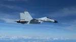 A Chinese Chengdu J-10 fighter jet released flares in the flight path of an Australian navy Seahawk deployed from the Hobart 300 meters (986 feet) in front of the helicopter and 60 meters (197 feet) above, Defense Minister Richard Marles said.“ ((Photo: US Indo-Pacific Command)