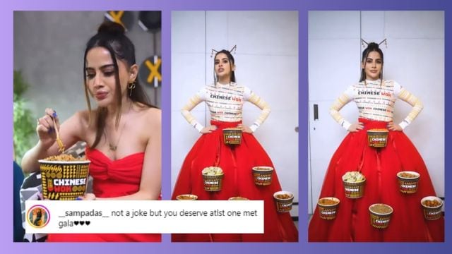 Watch: Urfi Javed ‘hot and spicy’ collaboration with Chinese restaurant ...