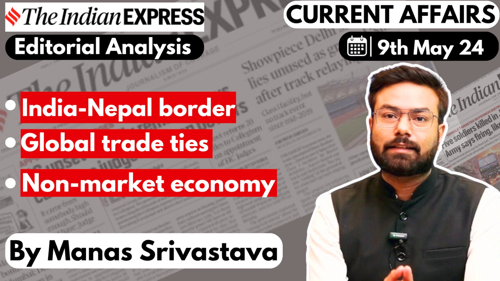 Indian express editorial analysis 09 may 2024 upsc current affairs 2024 ...