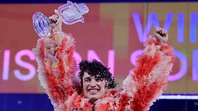 Swiss rapper and singer Nemo, 24, won the contest with "The Code", a drum-and-bass, opera, rap and rock song, about Nemo's journey of self-discovery as a non-binary person.