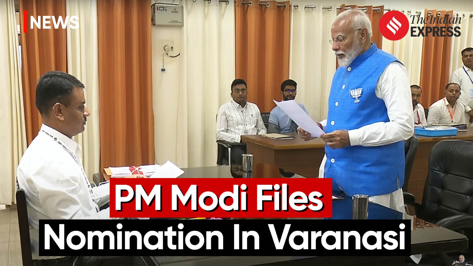 Pm Modi Files Nomination In Varanasi After Prayers At Dasaswamedh Ghat ...