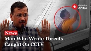 Kejriwal Death Threat: Who is the Man Caught on CCTV Writing Threats Against Arvind Kejriwal?