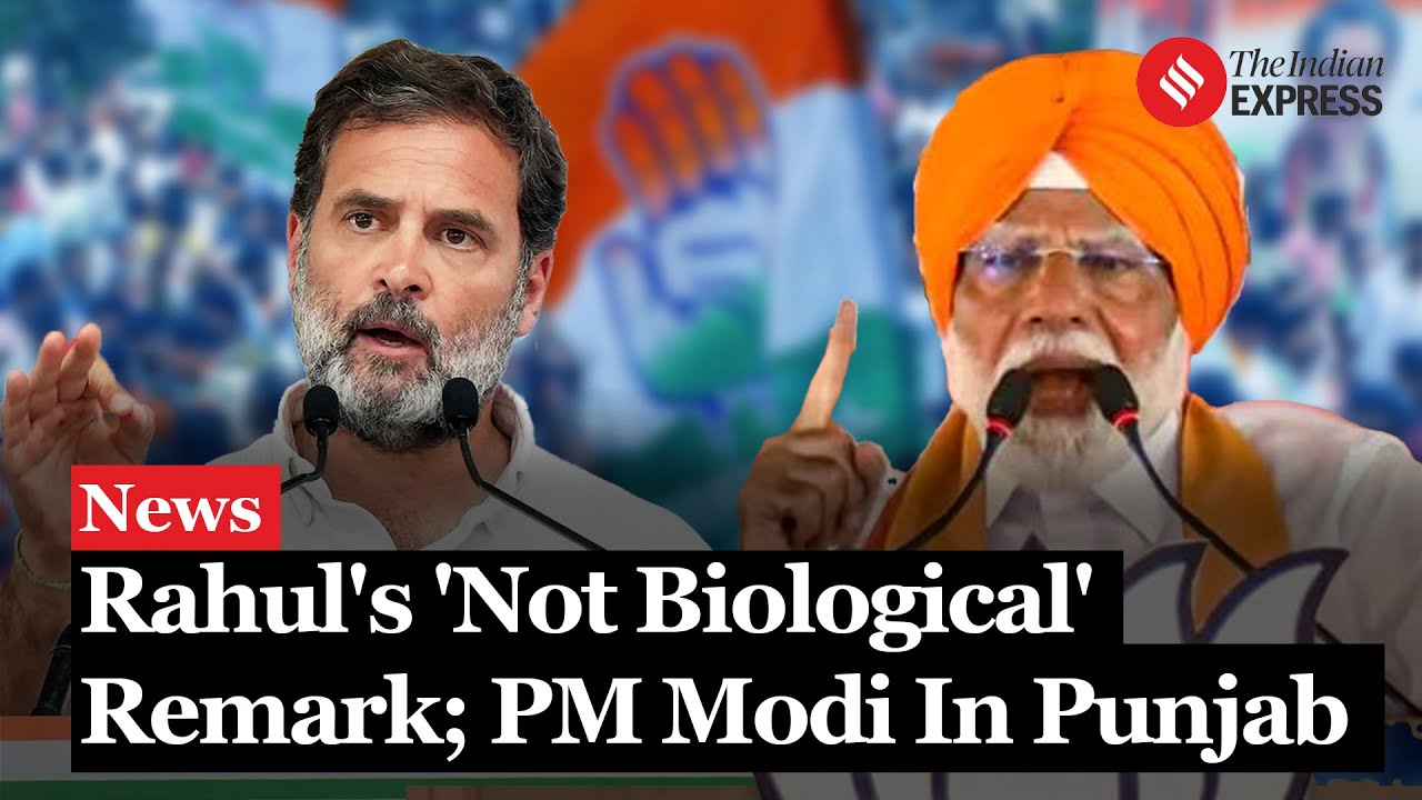 Election Wrap Rahul Gandhis Not Biological Remark Pm Modi In Punjab ...