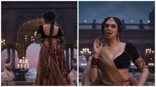 Aditi Rao Hydari in Heeramandi song Saiyaan Hatto Jaao