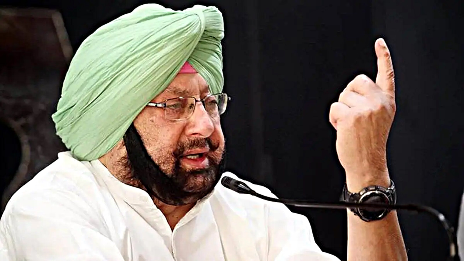 Former Punjab CM Amarinder Singh.
