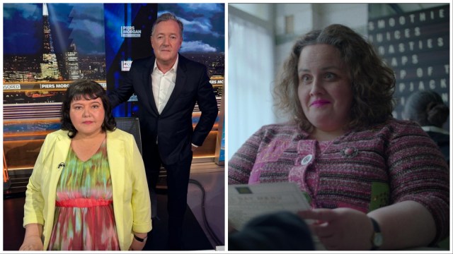Piers Morgan shared a photo and announced an interview with Baby Reindeer's real-life Martha