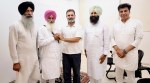 Former MLAs Simarjeet Singh Bains and his elder brother Balwinder joined the Congress on Sunday. (Express)