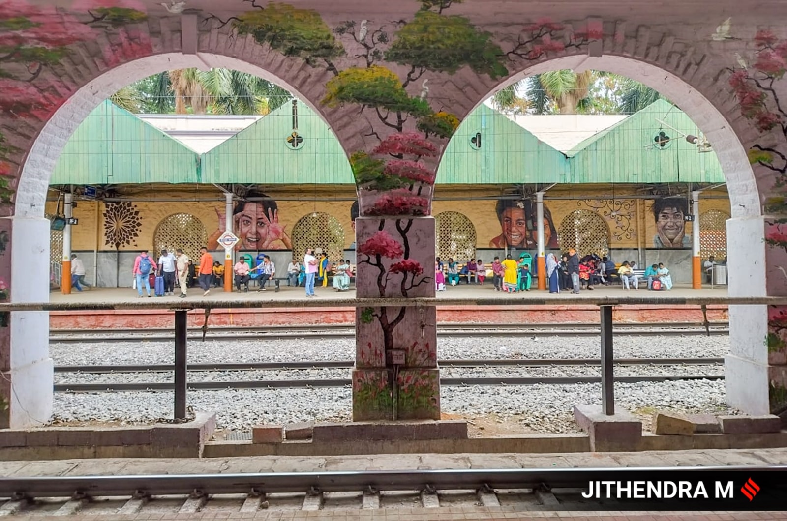 A view of the Bangalore Cantonment Railway Station. (Express photo by Jithendra M)
