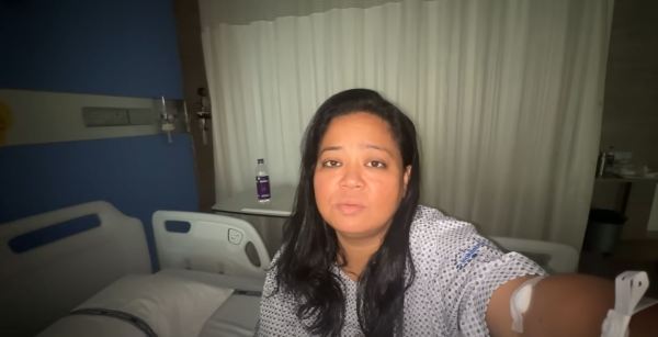 Bharti Singh posted the vlog from the hospital. 