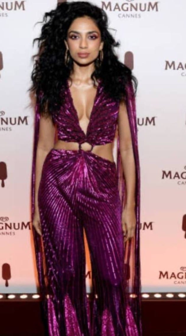 Sobhita Dhulipala debuted at Cannes 2024 as she attended an event held by Magnum at the Film Festival. The Made In Heaven actor was seen wearing a shiny purple jumpsuit by Namrata Joshipura.
