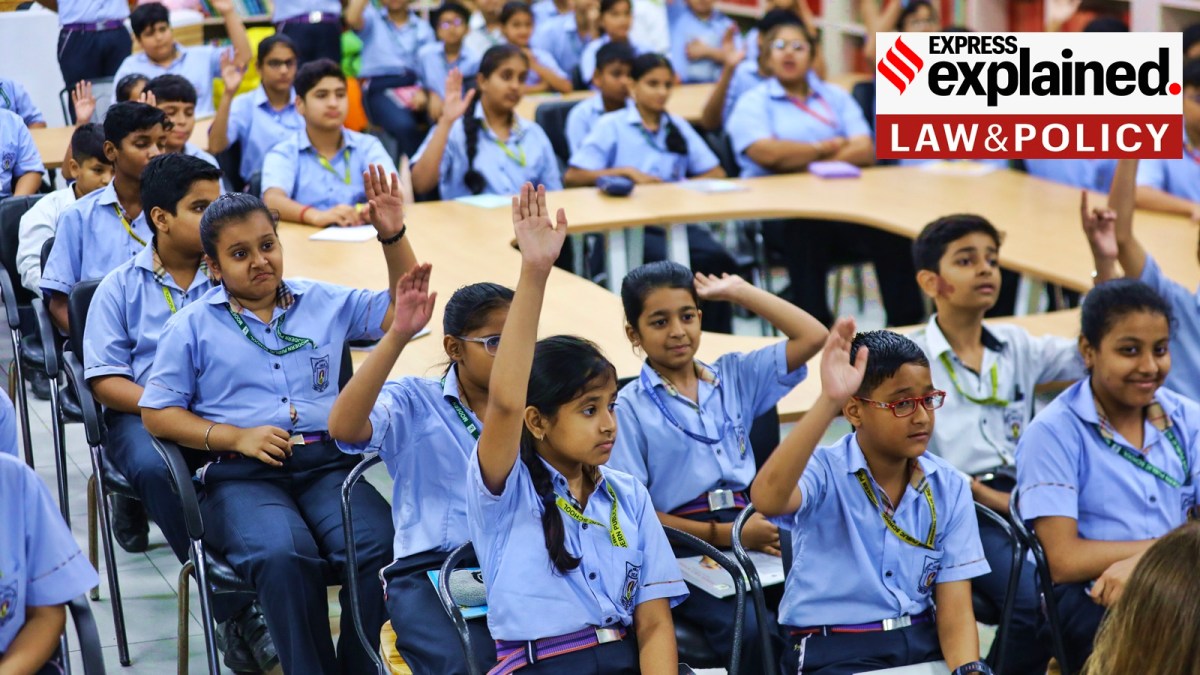 School students during a workshop in Delhi.