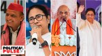 From left: SP chief Akhilesh Yadav, TMC chief and West Bengal CM Mamata Banerjee, BJP leader Amit Shah and BSP supremo Mayawati. )PTI) Photos)