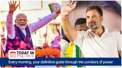 Prime Minister Narendra Modi and Congress leader Rahul Gandhi are seen campaigning for the Lok Sabha Elections 2024. (PTI Photo)