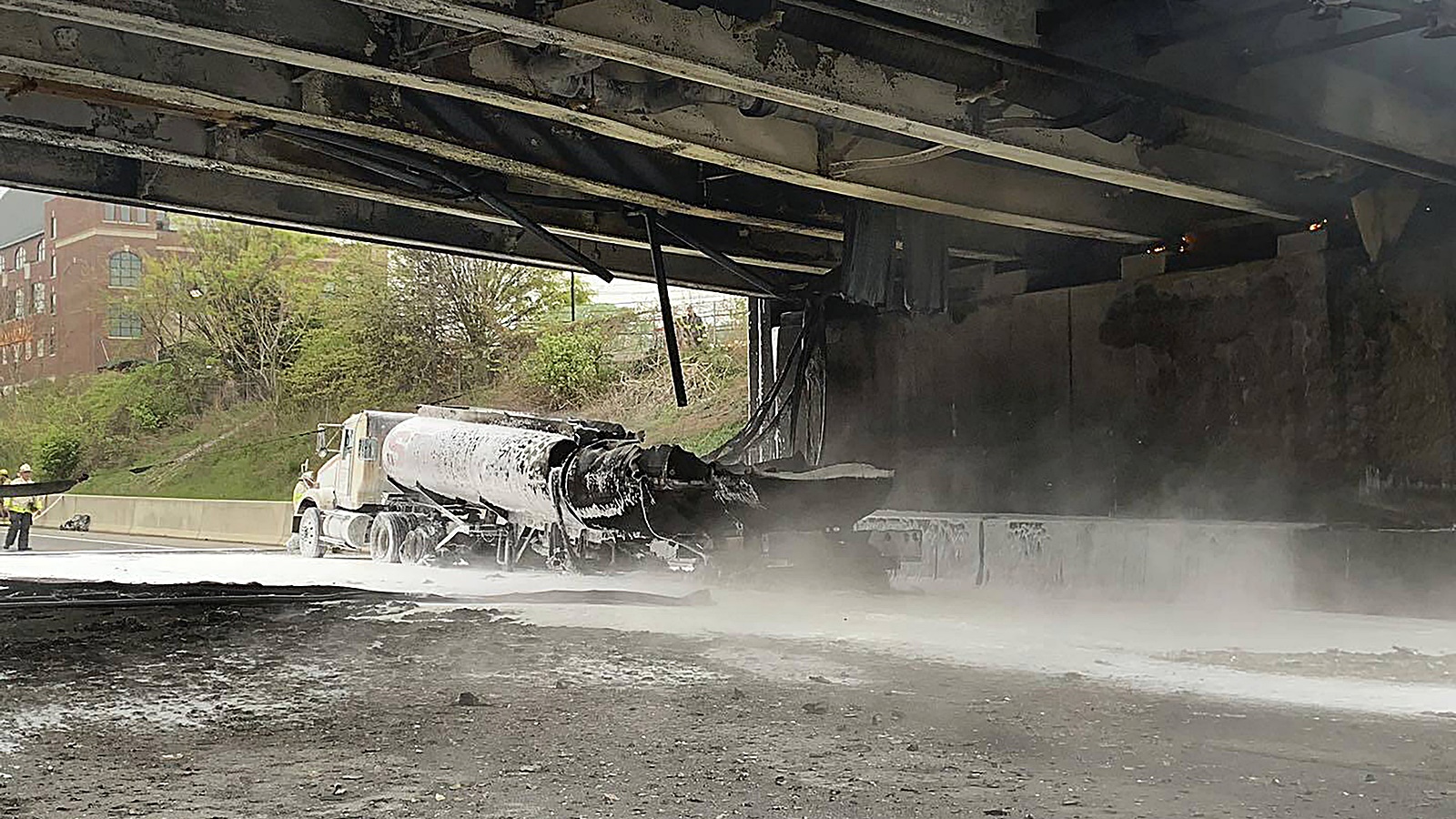 Watch | Connecticut route in US closed as massive fire erupts after multi-vehicle collision