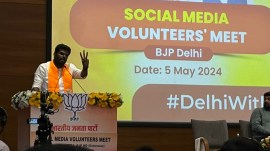 delhi BJP, delhi BJP poll focus, Delhi influencers, delhi BJP poll promiese, Lok Sabha elections 2024, indian express news