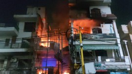delhi fire news, delhi hospital fire, delhi hospital fire news, Delhi hospital fire infants rescued, delhi news, indian express news